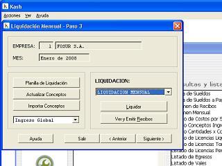 Demo KASH - Parte 7 - Primera Liquidaci�n Mensual